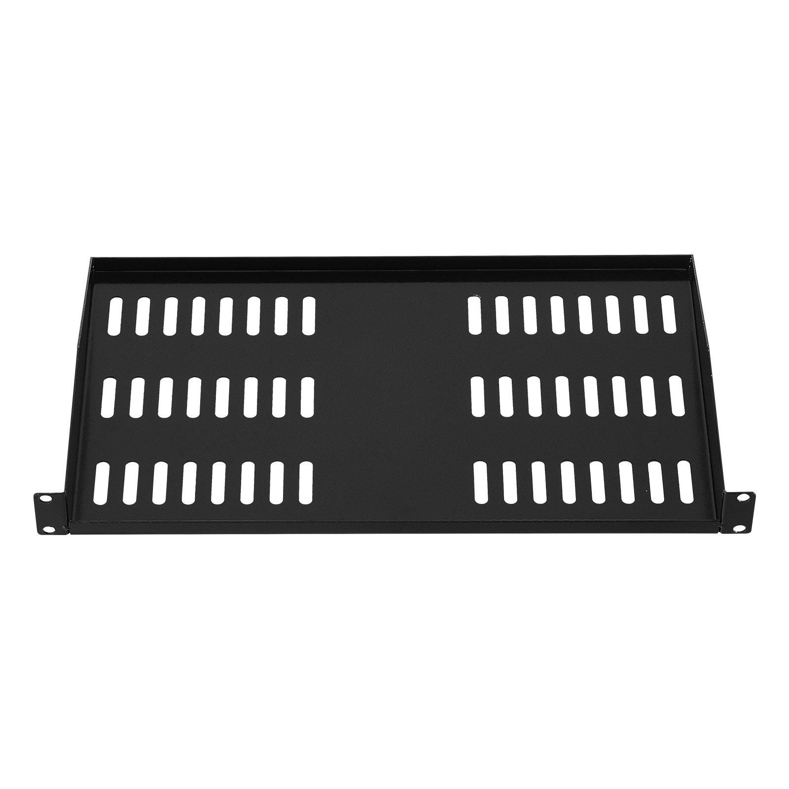 1U Server Rack Shelf, 4 PCS, 22.68 kg Max Load-Bearing Vented Cantilever, Wall Mount or Rack Mount Shelf with V952-FWQJJGB4J1U1MWT05001V0