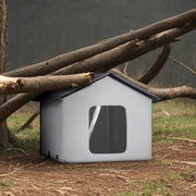 Heated Cat House, Outdoor Kitty Shelter with Timer, 600D Oxford Cloth Foldable Cat Shelter with Heated Pad V952-FWSBYMBHSNJBYZ78WV3