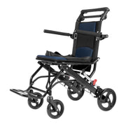 Wheelchair, Aluminum Alloy Ultra-Lightweight Transport Chair for Adults, Foldable Cabin Wheelchair with V952-FWYSLYLHJ157O4N02V0