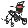 Wheelchair Aluminum Alloy Transport Chair Foldable 18-In W Seat 220lbs V952-FWYSLYLHJSX1TQ05XV0