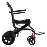 Wheelchair Aluminum Alloy Transport Chair Foldable 18-In W Seat 220lbs V952-FWYSLYLHJSX1TQ05XV0