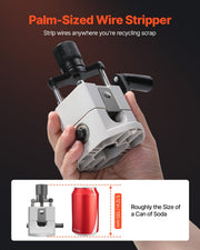 Manual Wire Stripping Machine, 1.5-25 mm, Portable Copper Stripper with Hand Crank or Drill Powered, 64Mn V952-FXBXJSDDDBXWS1YIPV0
