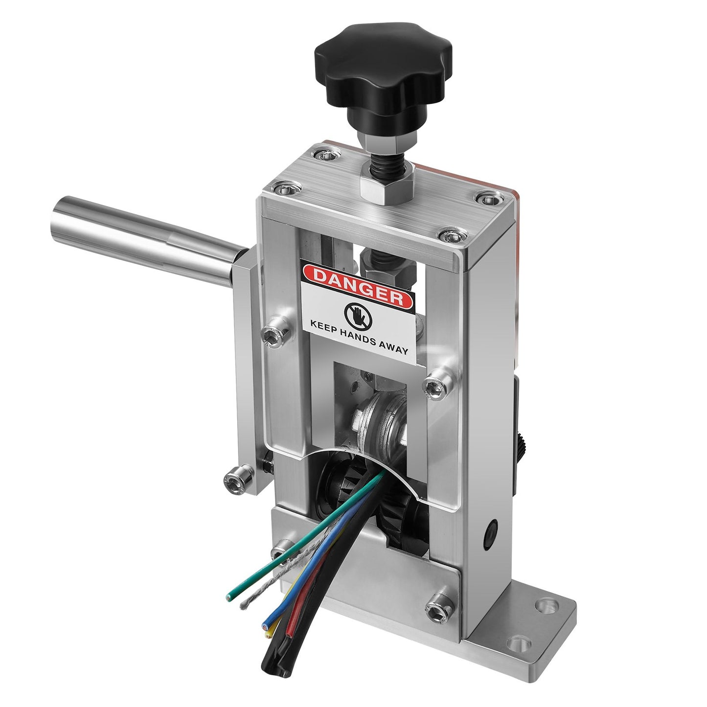 Manual Wire Stripping Machine, 1.5-25 mm, Copper Stripper with Hand Crank or Drill Powered, 64Mn Quenched V952-FXBXJSDDDMNW2JHZTV0
