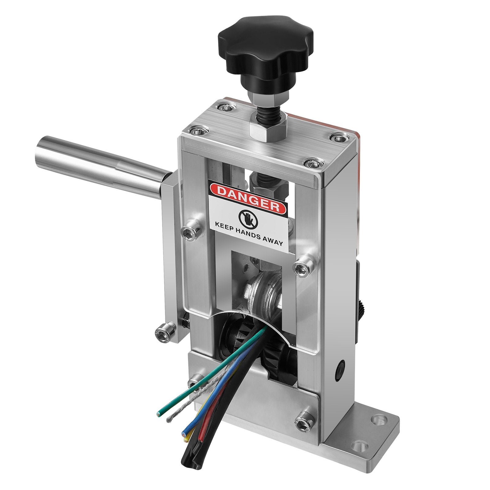 Manual Wire Stripping Machine, 1.5-25 mm, Copper Stripper with Hand Crank or Drill Powered, 64Mn Quenched V952-FXBXJSDDDMNW2JHZTV0