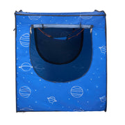 Bed Tent, Pongee Fabric, 2 Doors Breathable Dream Tent with 8.5 mm Fiber Poles on Bed Privacy, Full Size V952-FXCSZPSMLLM76FPA6V0