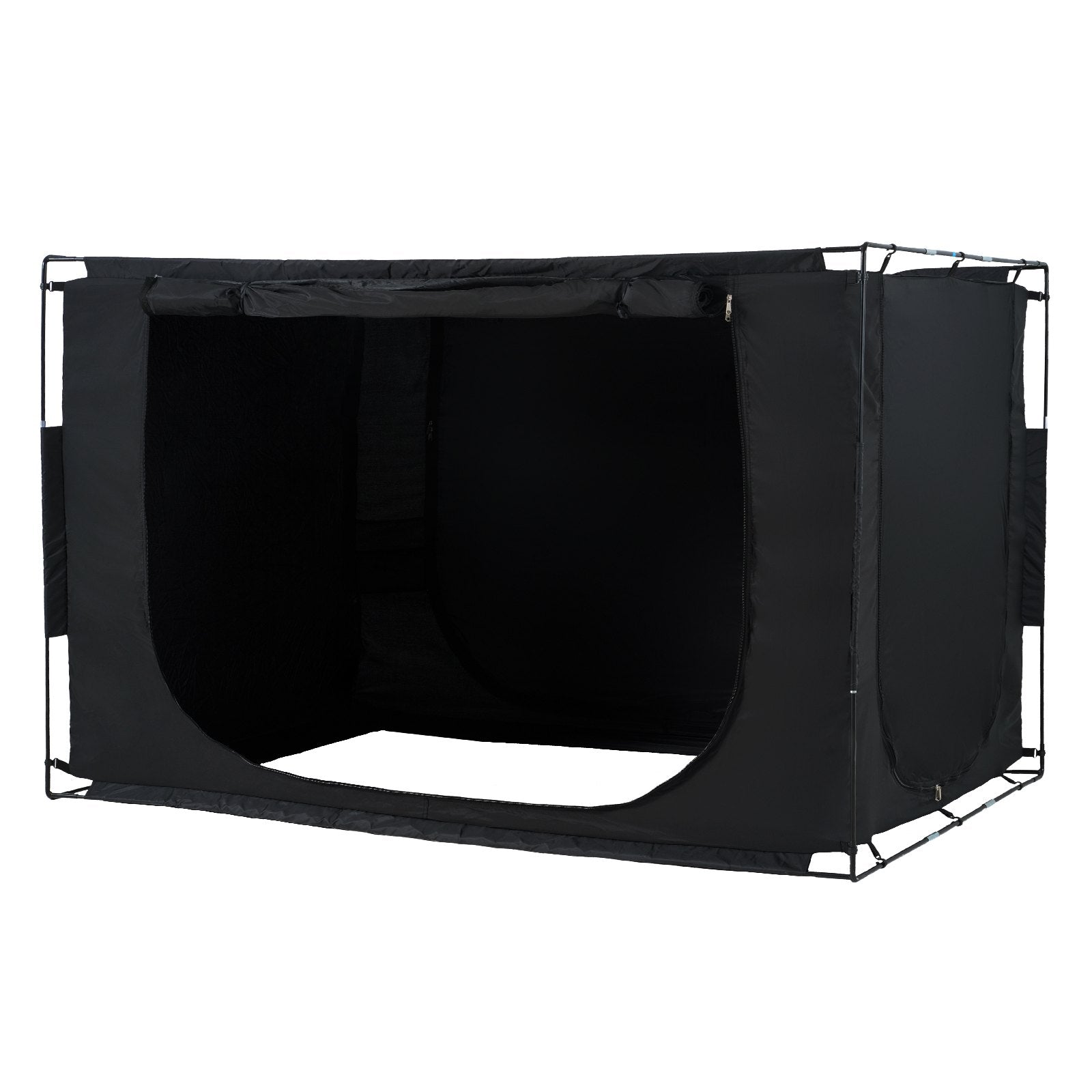 3 Doors Bed Tent Breathable Tent 70% Blackout with 9.5 mm Fiber Poles V952-FXCSZPSMLLM76OKI9V0