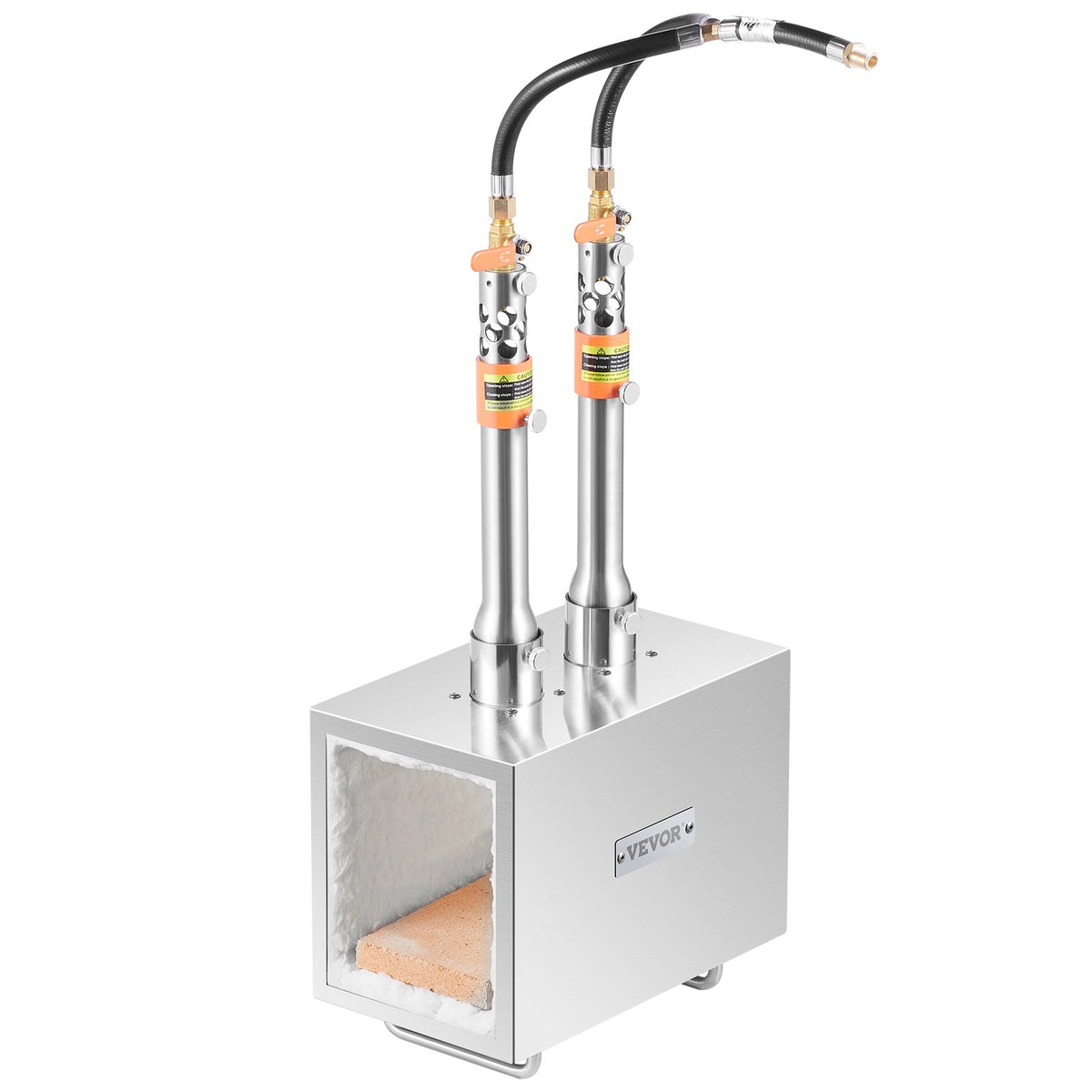 Portable Propane Forge 2 Burner Farrier Forge Knife Metal Square V952-FXDZL2GSYMGJ620TEV0