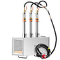 Portable Propane Forge, 3 Burner Farrier Forge, 2600 degrees F Tool and Knife Making Blacksmithing Gas Forge, V952-FXDZL3GSYMGJSUTBGV0