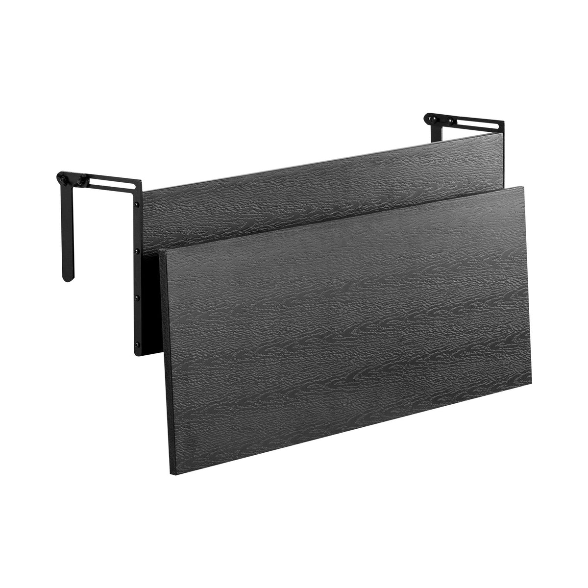 Balcony Hanging Table, 12 x 48 in Folding Balcony Railing Table, Outdoor Balcony Bar Table for Railings, 50 V952-FXGZMZ12INCH0ANITV0