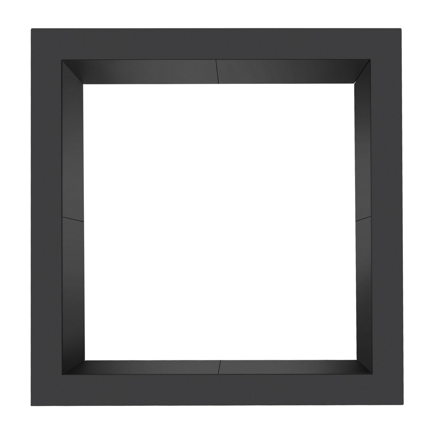 Fire Pit Ring, 36x36 in Outer/30x30 in Inner Diameter, 10inch Height Square Fire Pit Insert, Heavy Duty V952-FXHH30INCH15XENIBV0