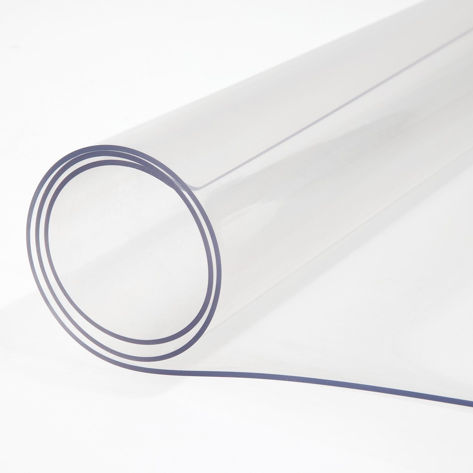 Plastic Table Cover 101.6 x 182.8 cm, 1.5 mm Thick Clear Table Protector, Rectangle Clear Desk Mat, V952-FXPVC15MM40728L6GV0
