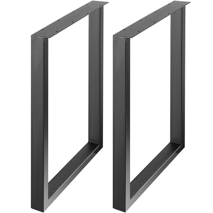 711.2MM Adjustable Furniture Legs, Square Reinforced Steel Office Table legs Set of 2 for DIY, Max Load V952-FXZTHSGFX28XXZDT7V0