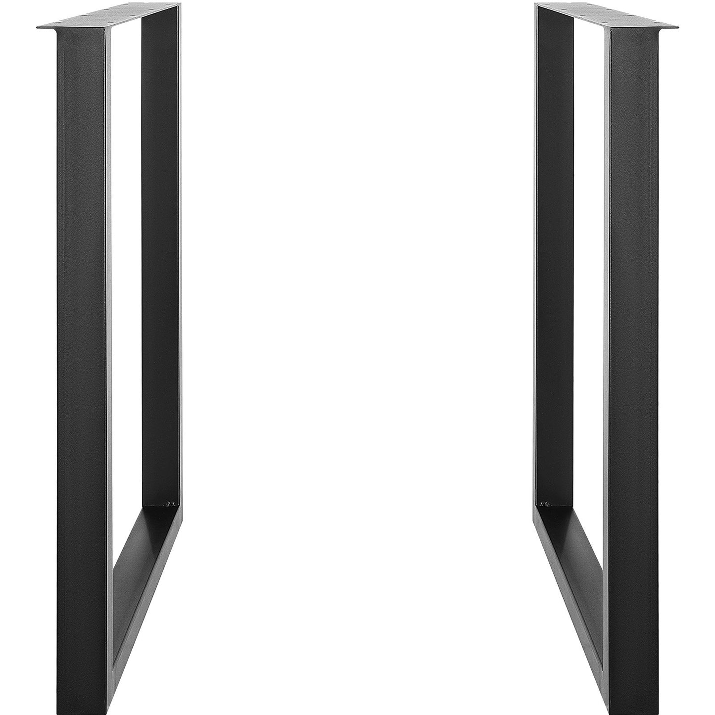 711.2MM Adjustable Furniture Legs, Square Reinforced Steel Office Table legs Set of 2 for DIY, Max Load V952-FXZTHSGFX28XXZDT7V0