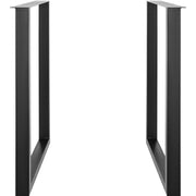 711.2MM Adjustable Furniture Legs, Square Reinforced Steel Office Table legs Set of 2 for DIY, Max Load V952-FXZTHSGFX28XXZDT7V0