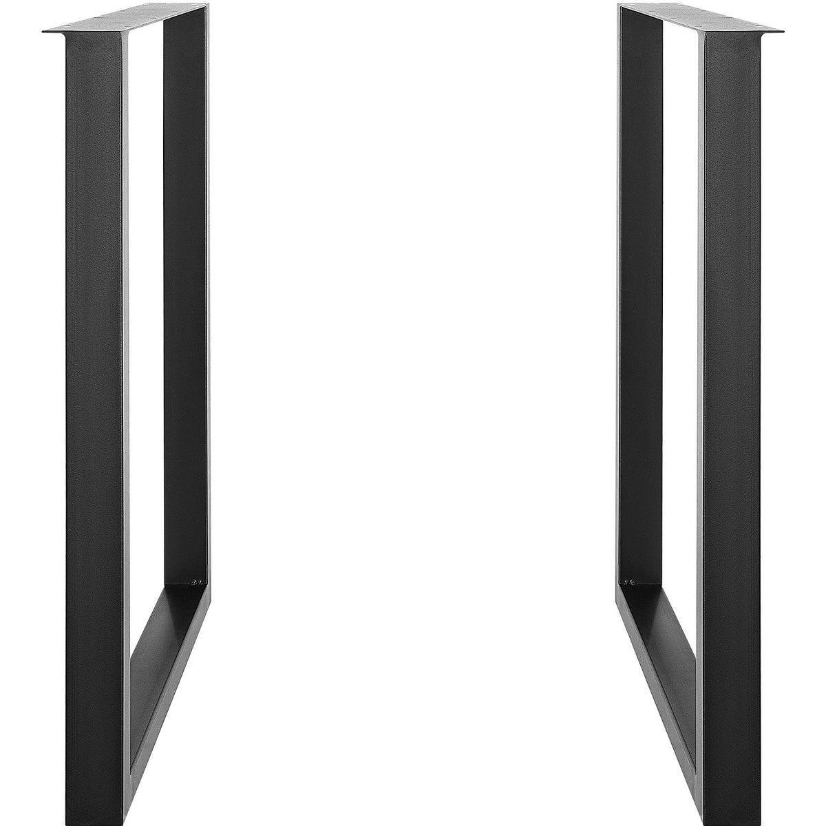 711.2MM Adjustable Furniture Legs, Square Reinforced Steel Office Table legs Set of 2 for DIY, Max Load V952-FXZTHSGFX28XXZDT7V0