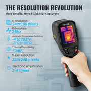 Infrared Thermal Imager Thermal Camera IR Resolution 240x180 2.8" LCD Screen V952-FYHWRXYWWWIFINPTKV0