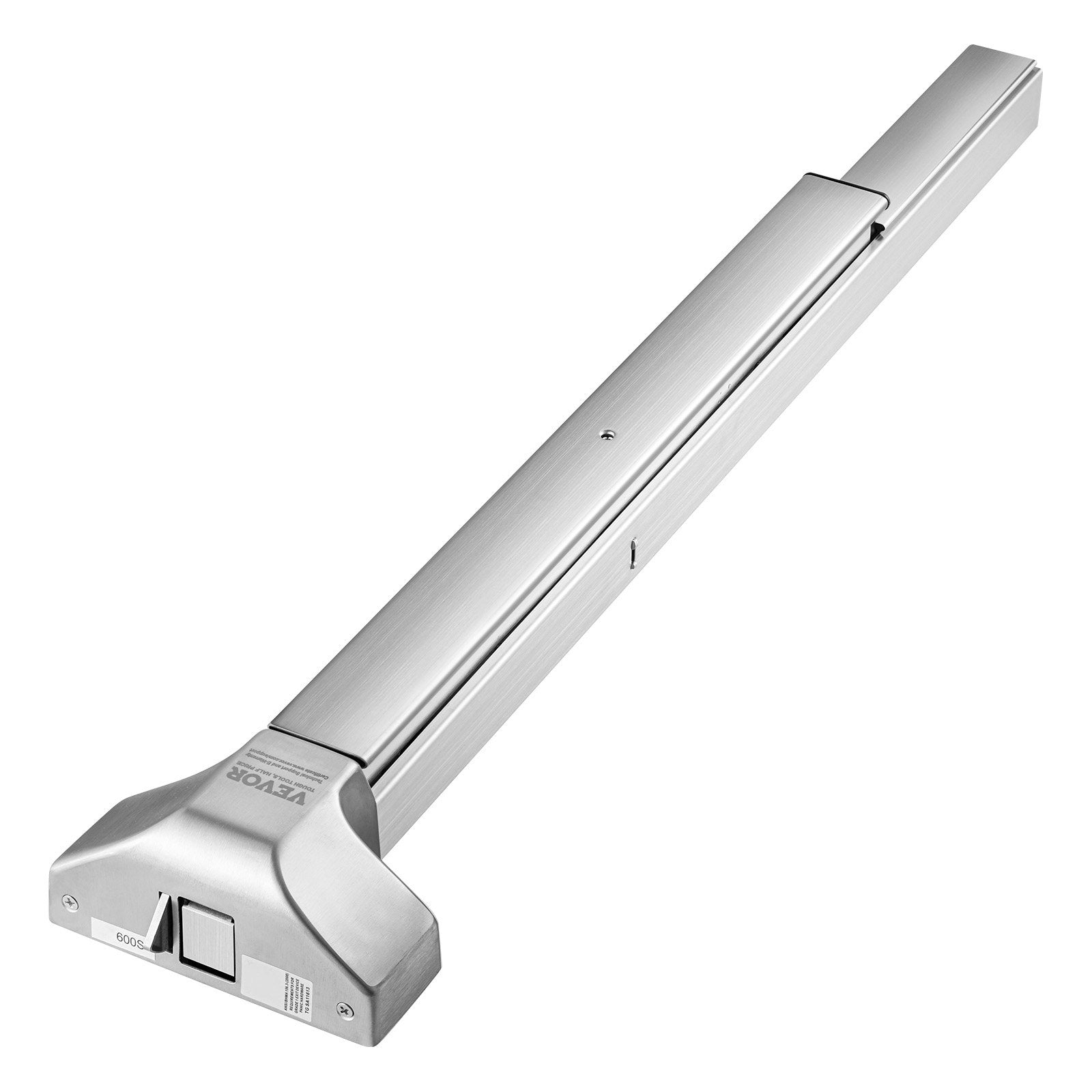 Push Bar Door Locks, Stainless Steel Panic Bars for Exit Doors, with Exterior Lever and 3 Keys, Push Bar V952-FZL31YCBXG0013KC1V0