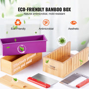Soap Making Kit, Bamboo Cutting Box and Inner Box with Silicone Mold, Stainless Steel Straight Cutter and V952-FZQDSQGMJQGD1UP7YV0
