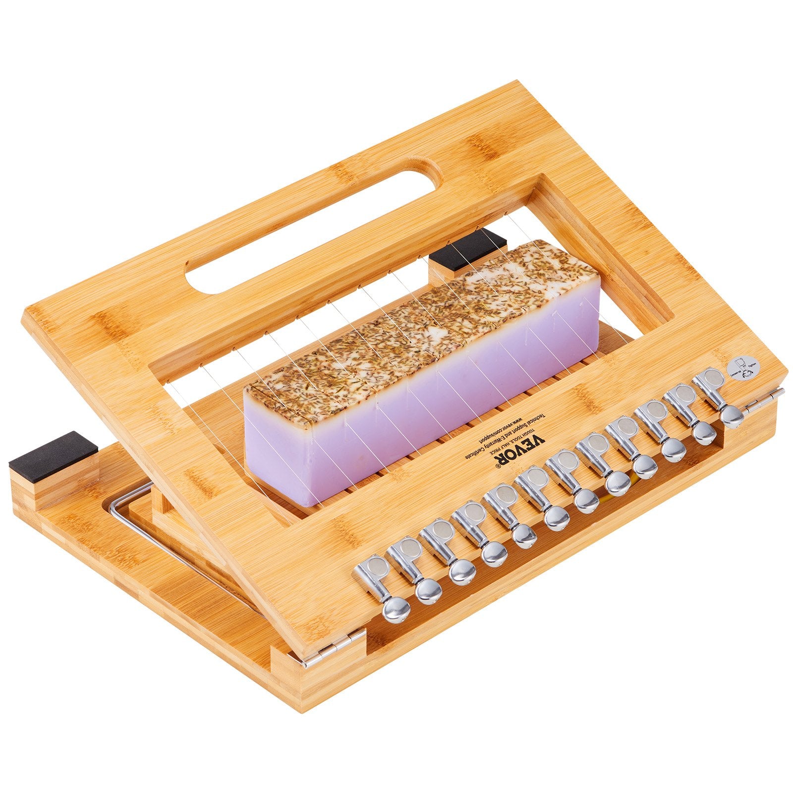 Soap Cutter, Cut 1-12 Bars, Precisely and Accurately Cut 1 Inch Bars, Bamboo Soap Slicer With Steel Wire, V952-FZQGSQGDDQG0B2GL6V0