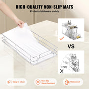 12"Wx21"Dx15"H Pull Out Cabinet Organizer, Heavy Duty Slide Out Pantry Shelves, Steel Roll Out Drawers, V952-FZSLLDGGEC12VMAA1V0