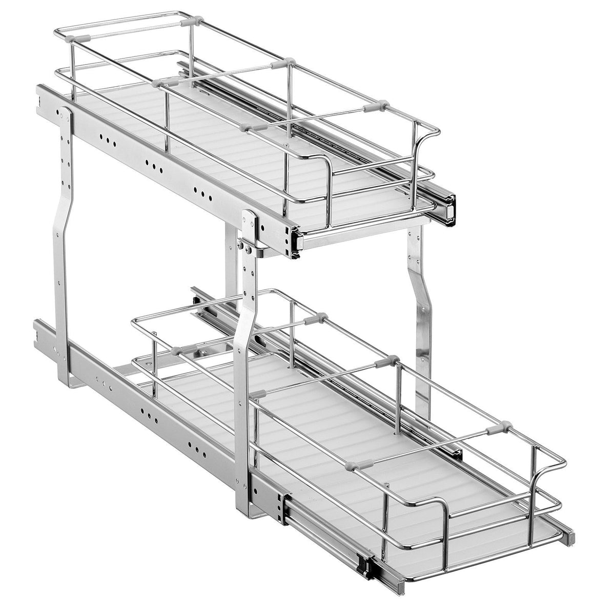 215 x 533 x 385mm Pull Out Cabinet Organizer, Heavy Duty Slide Out Pantry Shelves, Steel Roll Out Drawers, V952-FZSLLDGGEC8YYL3H6V0