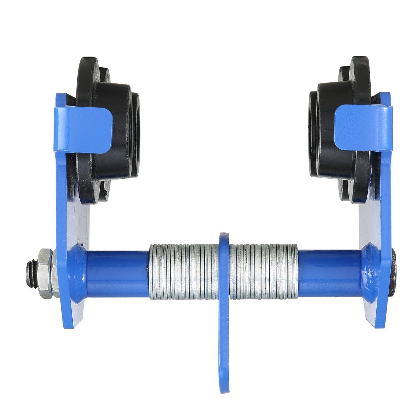 Manual Trolley, 0.5 Ton Load Capacity Push Beam Trolley with Dual Wheels, Adjustable for I-Beam Flange Width V952-FZSTXC05T2555HYFGV0