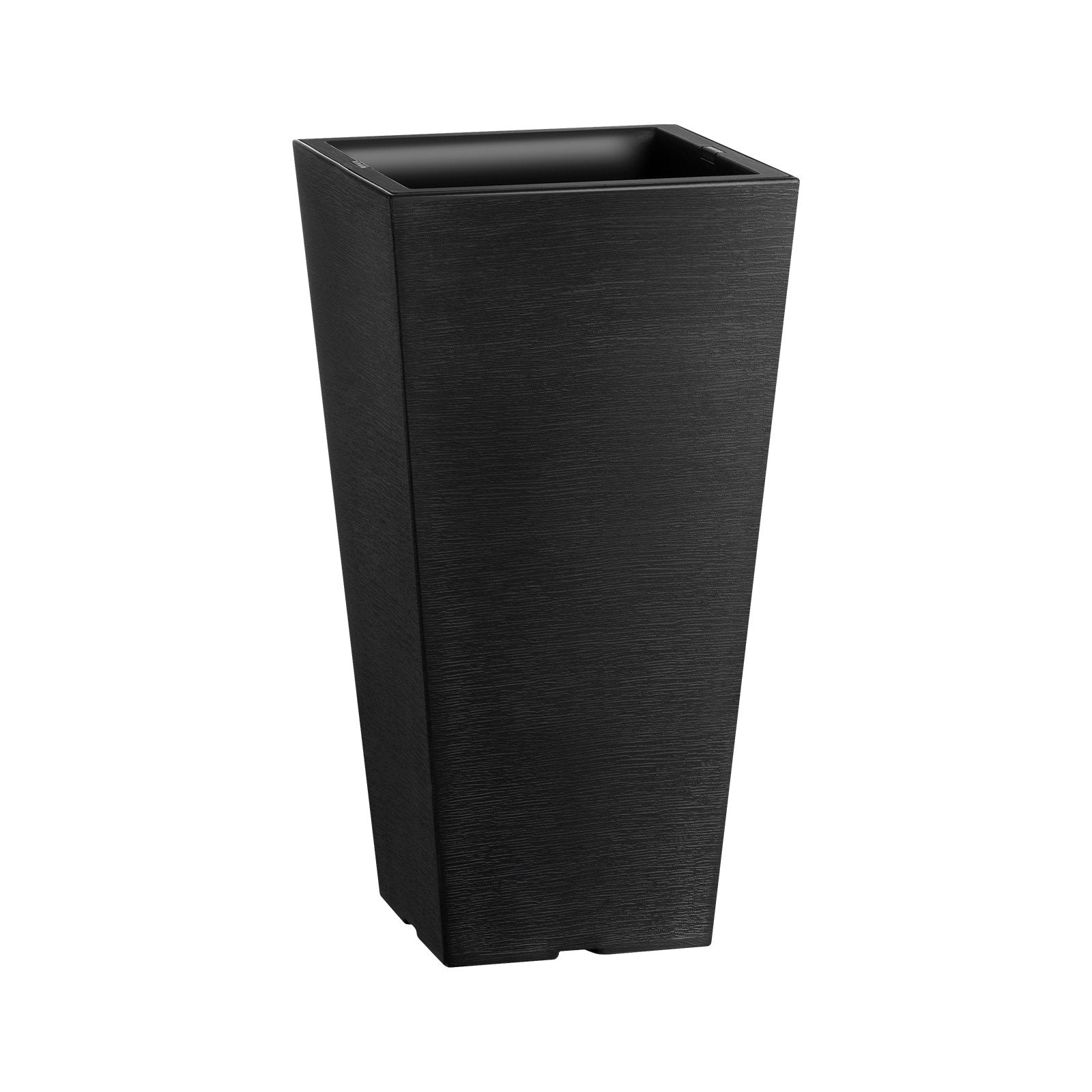 Tall Planter, Set of 2 Tall Square Tapered Planters, 57 cm Large Modern Gardening and Flower Plastic Pots, V952-FZXHS22YCBDTHZU9MV0