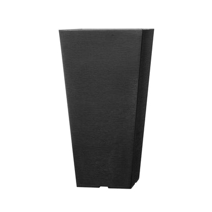 Tall Planter, Set of 2 Tall Square Tapered Planters, 57 cm Large Modern Gardening and Flower Plastic Pots, V952-FZXHS22YCBDTHZU9MV0