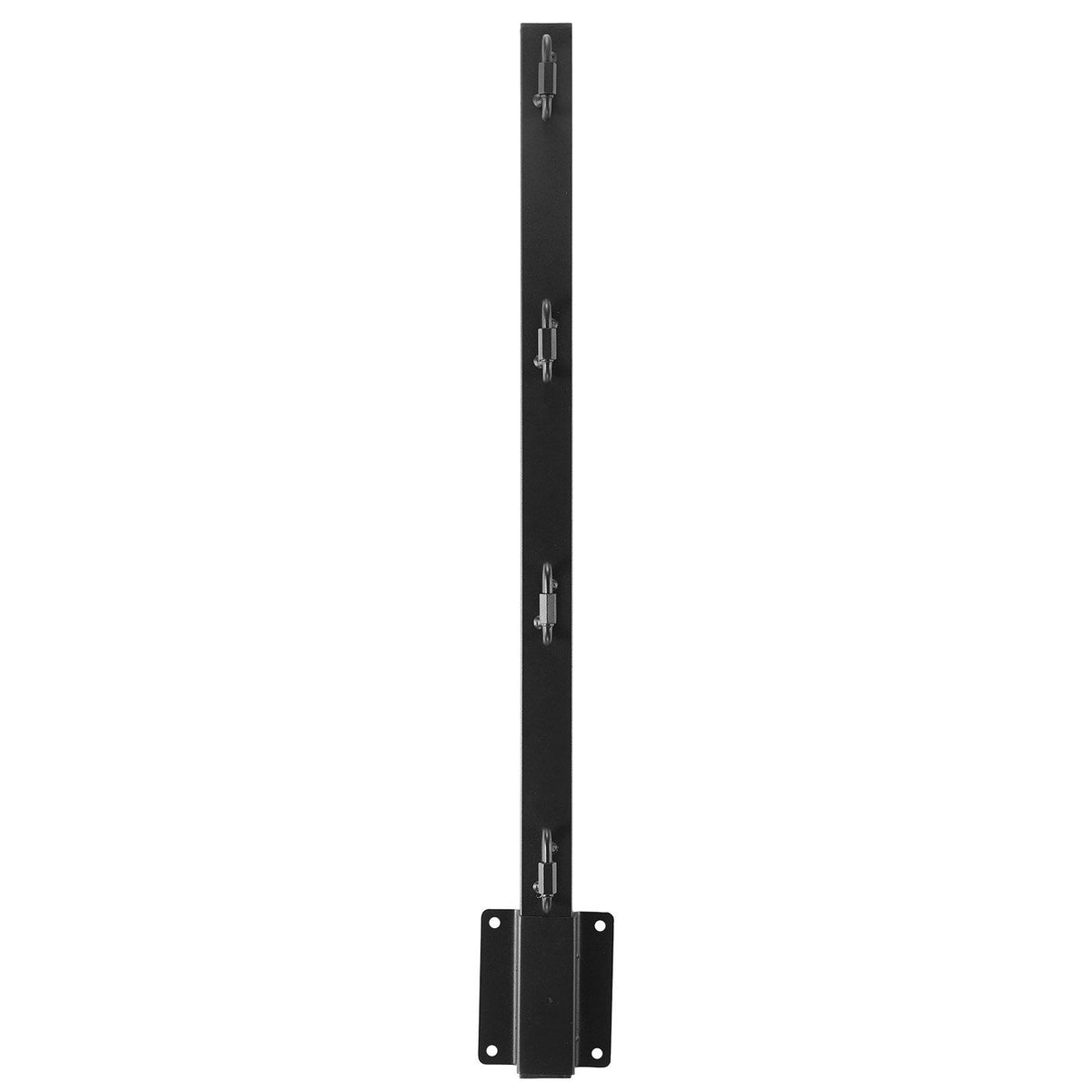Fence Post Extender, 8 Packs 605 mm Barbed Wire Arm, Sturdy Steel Fence Height Extender, Flat or Surface V952-FZXYZQFZX8J27T1F0001V0