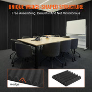 Acoustic Foam Panels 36 Pack 12 x 12 x 2 in for Studio Wall and Ceiling V952-FZZSPMBHSL127N7Y0V0