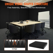 Acoustic Foam Panels 50 Pack 12 x 12 x 2 in for Studio Wall and Ceiling V952-FZZSPMBHSL12FC3IHV0