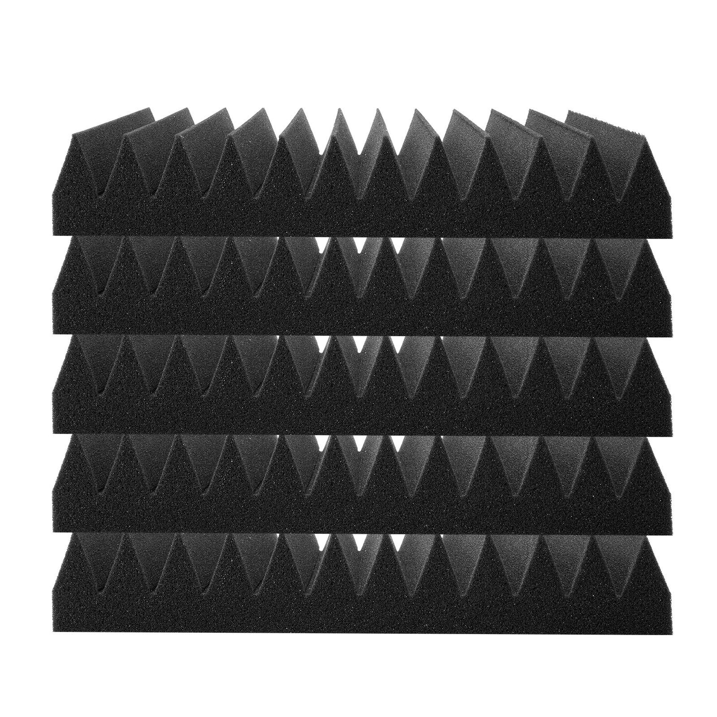 Acoustic Foam Panels 50 Pack 12 x 12 x 2 in for Studio Wall and Ceiling V952-FZZSPMBHSL12FC3IHV0