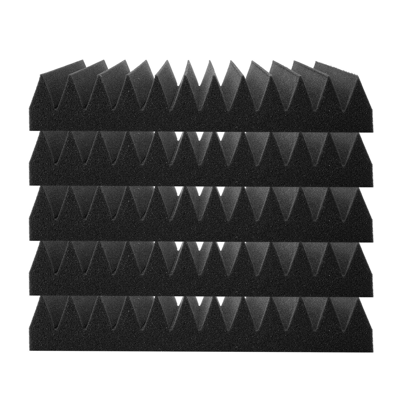 Acoustic Foam Panels 50 Pack 12 x 12 x 2 in for Studio Wall and Ceiling V952-FZZSPMBHSL12FC3IHV0