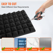 Acoustic Foam Panels 36 Pack 12 x 12 x 2 in for Studio Wall and Ceiling V952-FZZSPMBHSL12LL2RZV0