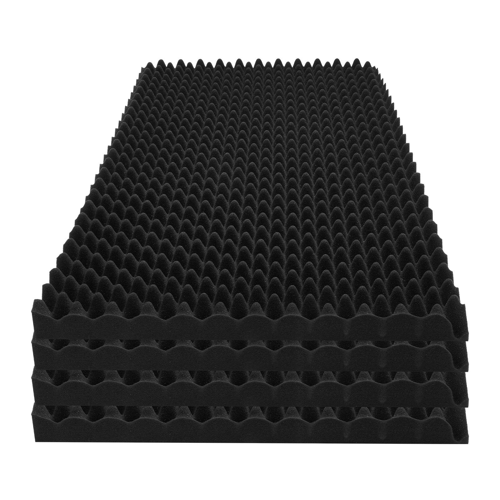 Acoustic Foam Panels 4 Pack 48 x 24 x 2 in for Studio Wall and Ceiling V952-FZZSPMBHSL48UZ3RCV0