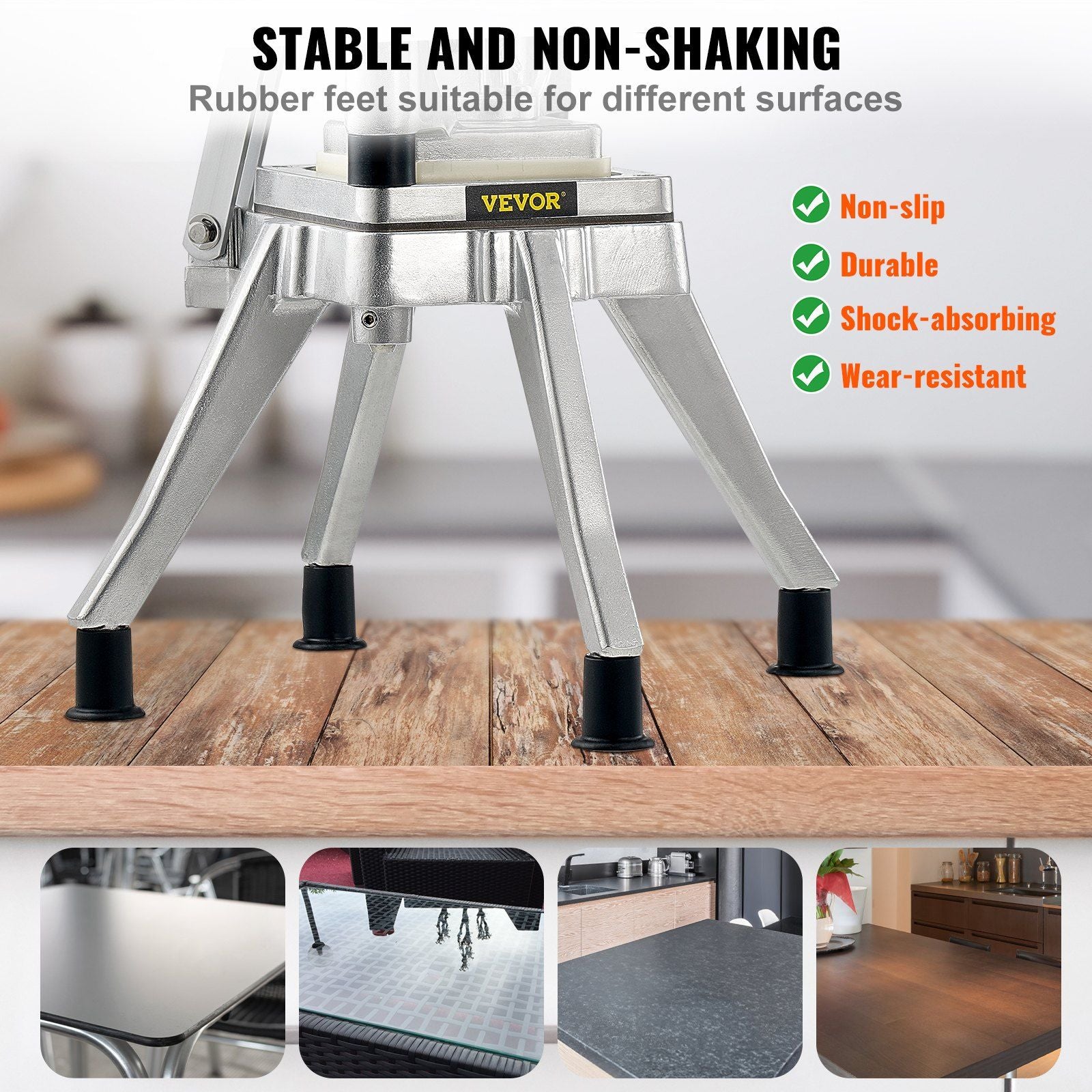 Commercial Vegetable Fruit Chopper 1/2" Blade Heavy Duty Professional Food Dicer Kattex French Fry Cutter V952-G212INCH420J23BAAV0