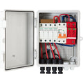 PV Combiner Box, 4 String with 15A Rated Current Fuse, 63A Circuit Breaker, Lightning Arreste Connector for V952-G2415A63AIP654HIKV0