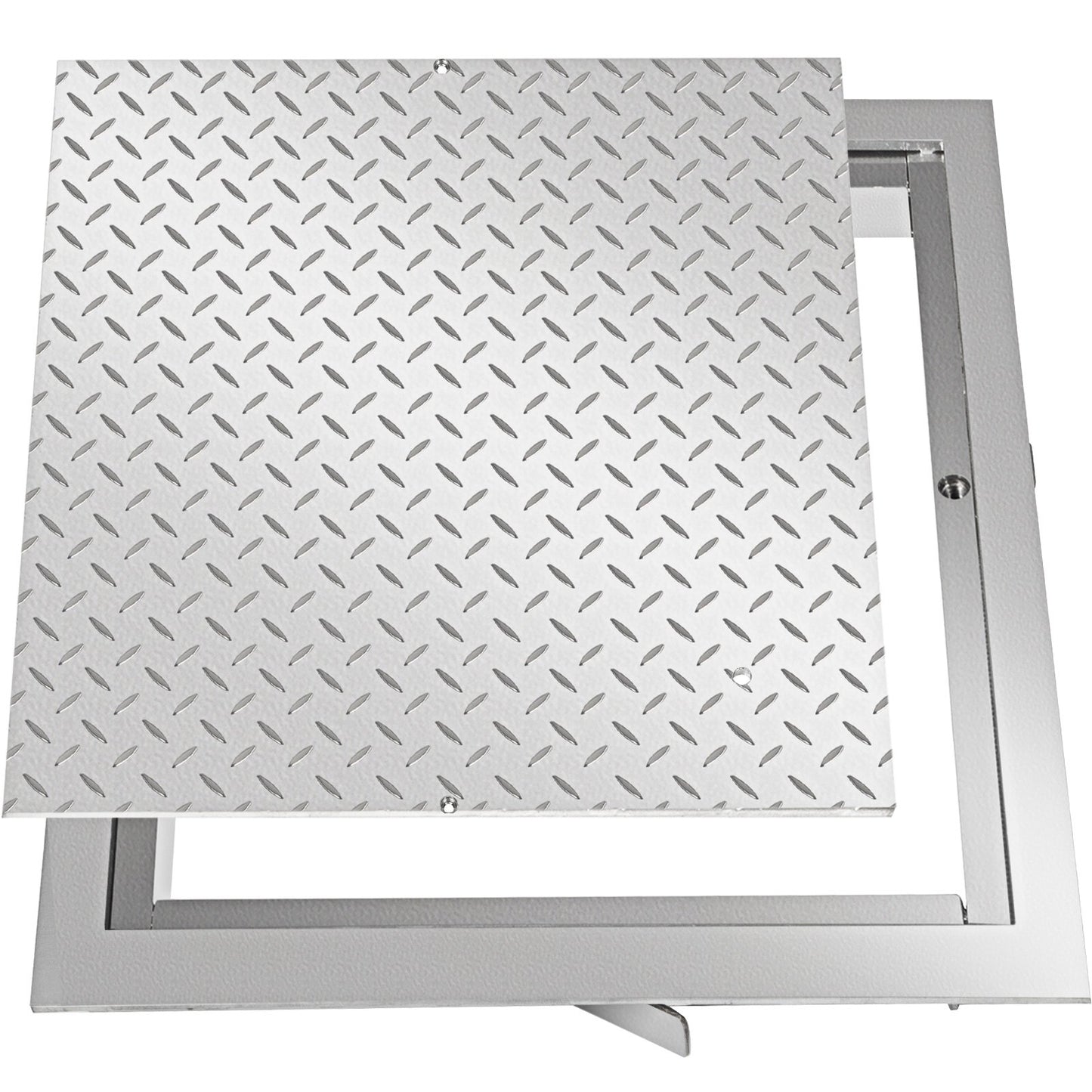 Recessed Manhole Cover 60 x 60 cm Clear Opening, Galvanized Steel Drain Cover Overall Size 67 x 67 cm, Sealed V952-GB60X600000000001V0