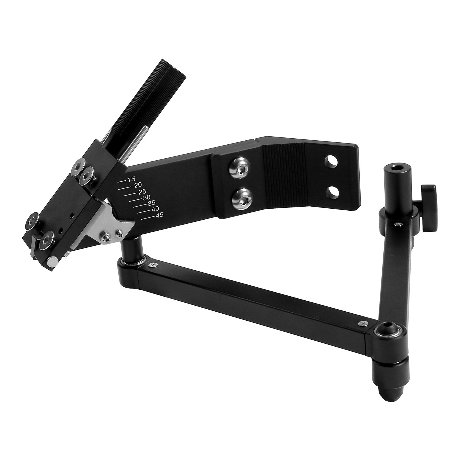Lawn Mower Blade Sharpener, 15 degrees - 45 degrees Adjustable Lawnmower Blade Sharpening Tool with 4 Adapter V952-GCDPJJ1545MY5H0TG001V0