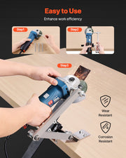 Lawn Mower Blade Sharpener and Balancer, 15 degrees - 45 degrees Adjustable Lawnmower Blade Sharpening Tool V952-GCDPJJYPHQ1592EDB001V0