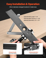 Lawn Mower Blade Sharpener and Balancer, 15 degrees - 45 degrees Adjustable Lawnmower Blade Sharpening Tool V952-GCDPJJYPHQ1592EDB001V0