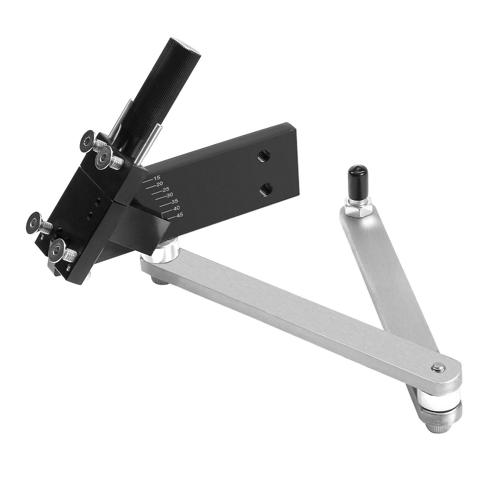 Lawn Mower Blade Sharpener and Balancer, 15 degrees - 45 degrees Adjustable Lawnmower Blade Sharpening Tool V952-GCDPJJYPHQ1592EDB001V0