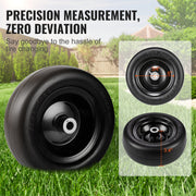 Lawn Mower Tires with Rim, 11x4-7" Tubeless Tractor Tires, 2-Pack Tire and Wheel Assemby, Flat-free PU Tire, V952-GCJLZ11X45SXTCAWDV0