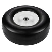 Lawn Mower Tires with Rim, 13x5-6" Tubeless Tractor Tires, 2-Pack Tire and Wheel Assembly, Flat-free PU V952-GCJLZZXLG13XLCXLGV0