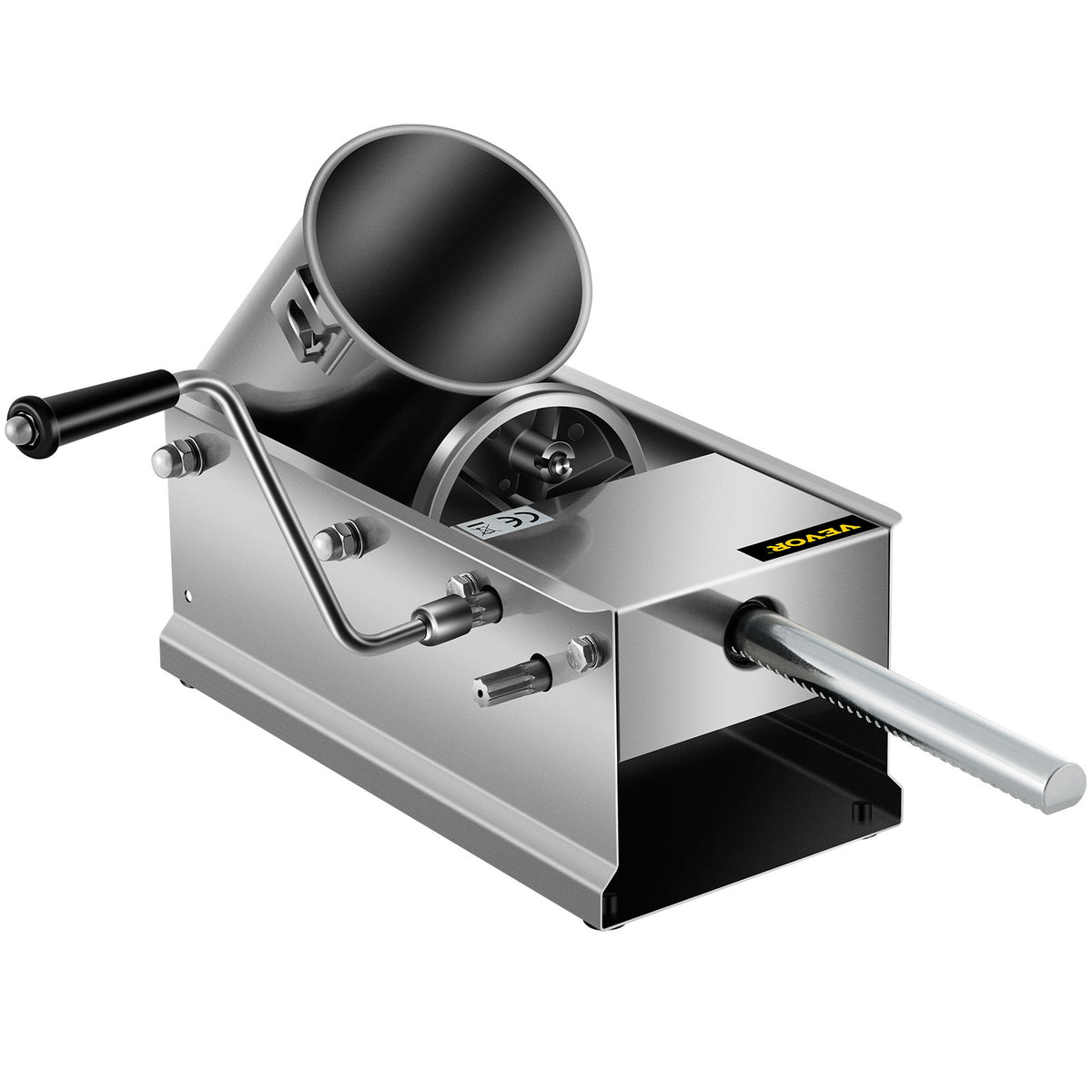 Manual Sausage Stuffer, 3 L / 7 LBS Horizontal Sausage Machine, Dual-Speed Meat Stuffer, Made of Food-Grade V952-GCJSDSPS3L0000001V0