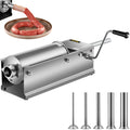 Manual Sausage Stuffer, 5 L / 11 LBS Horizontal Sausage Machine, Dual-Speed Meat Stuffer, Made of Food-Grade V952-GCJSDSPS5L0000001V0