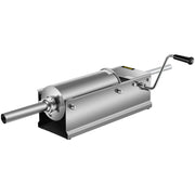 Manual Sausage Stuffer, 5 L / 11 LBS Horizontal Sausage Machine, Dual-Speed Meat Stuffer, Made of Food-Grade V952-GCJSDSPS5L0000001V0