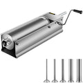Manual Sausage Stuffer, 7 L / 15 LBS Horizontal Sausage Machine, Dual-Speed Meat Stuffer, Made of Food-Grade V952-GCJSDSPS7L0000001V0