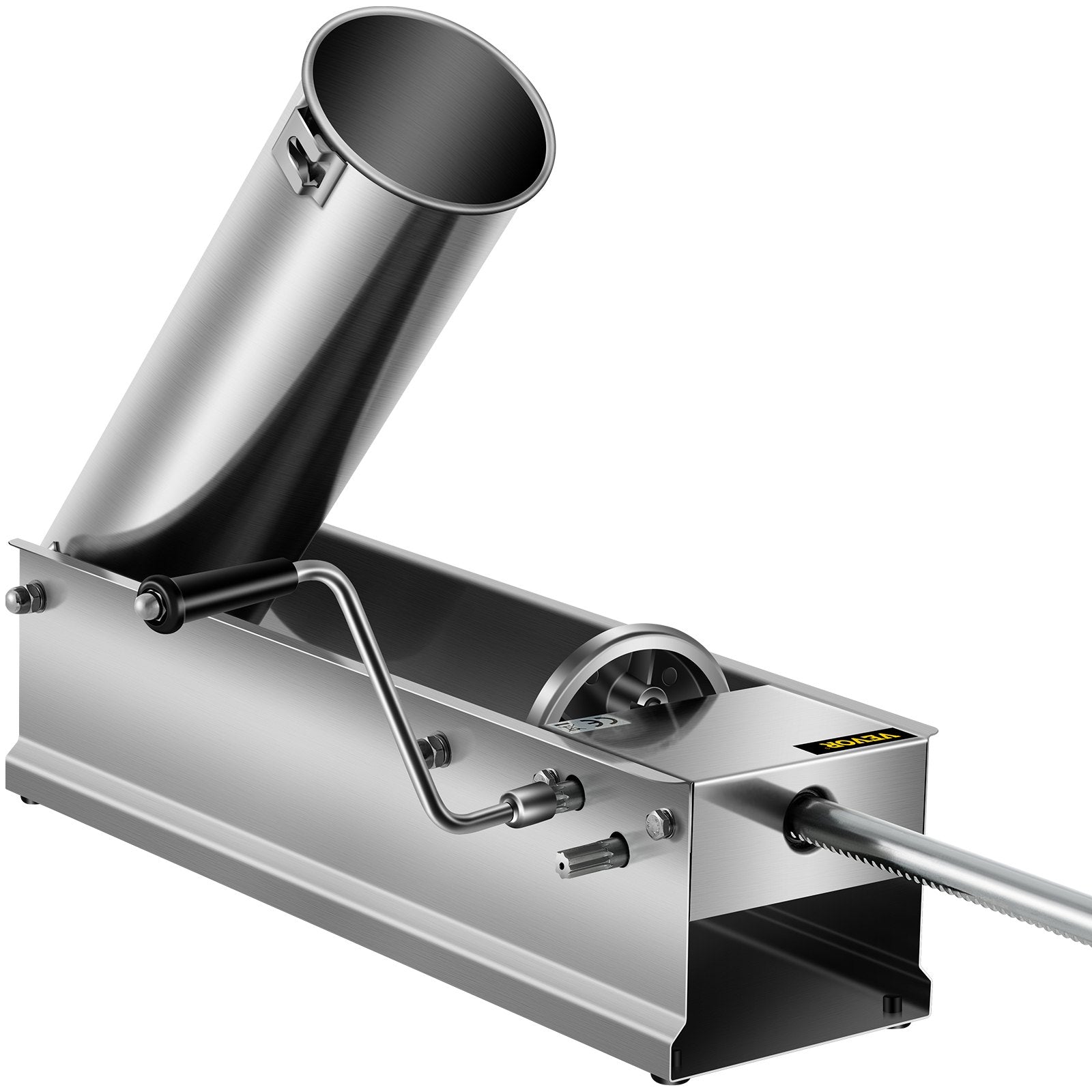 Manual Sausage Stuffer, 7 L / 15 LBS Horizontal Sausage Machine, Dual-Speed Meat Stuffer, Made of Food-Grade V952-GCJSDSPS7L0000001V0