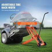 Lawn Mower Lift with Hydraulic Jack, 500 Lbs Weight Capacity, Solid Carbon Steel Lawn Mower Lift, Adjustable V952-GCJSJJYYS500E2M1RV0